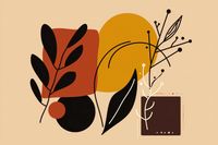 Plakat 45x30cm Ciepłe Kontury