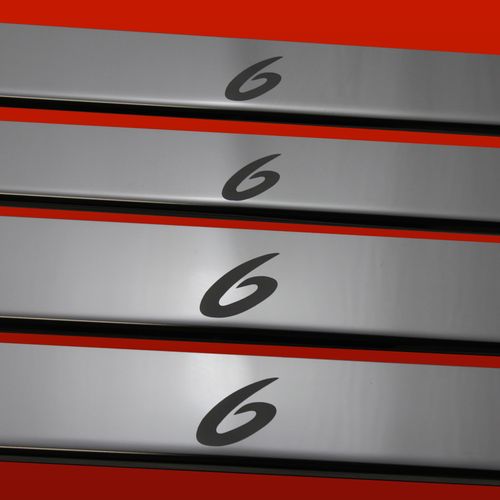 Listwa progowa MAZDA 6 MK2 Stal nierdzewna 304 połysk 4szt na Arena.pl