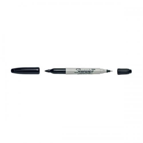 marker sharpie twin tip czarny (12) s0811100 na Arena.pl
