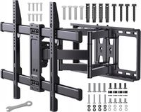EXTRA MOCNY OBROTOWY UCHWYT DO TELEWIZORA WIESZAK TV 37-90 CALI