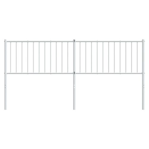 Metalowe wezgłowie, białe, 180 cm na Arena.pl
