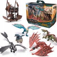 JAK WYTRESOWAĆ SMOKA FIGURKI ZESTAW ŁAPACZA SMOKÓW Z FIGURKAMI