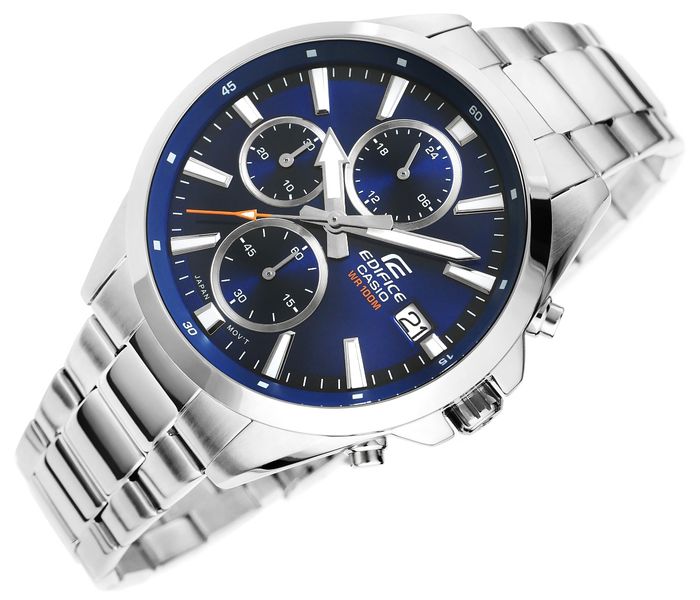 zegarek męski casio edifice efv-560d-2avuef + box zdjęcie 3