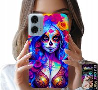 ETUI DO MOTOROLA MOTO G85 5G - MEKSYKAŃSKA, KOLOROWA KRÓLOWA ŚMIERCI