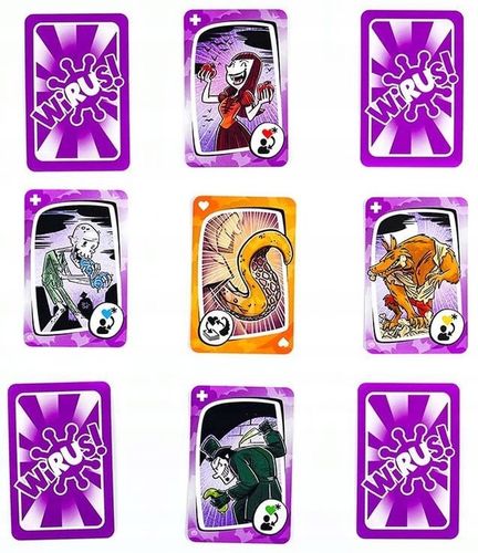 Zestaw dodatków Wirus! 2: Ewolucja + Wirus! Halloween Gra Karciana Muduko na Arena.pl