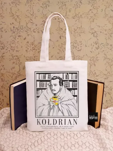 Torba na książki / KOŁDRIAN / ecru zdjęcie 1