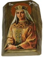 Ikona Święta Jadwiga Królowa Polski i patronka rodzin