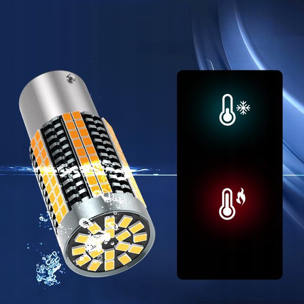 ŻARÓWKA PY21W LED XSTORM POMARAŃCZOWA KIERUNEK CAN zdjęcie 5