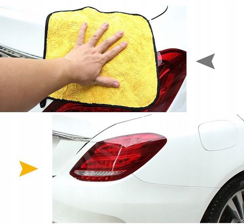 PUSZYSTY RĘCZNIK 30x30 DO OSUSZANIA MIKROFIBRA 80 na Arena.pl