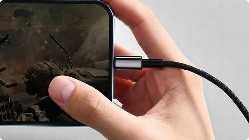 BASEUS MOCNY KABEL USB DO LIGHTNING IPHONE IPAD PRZEWÓD OPLOT 2.4A 2M na Arena.pl