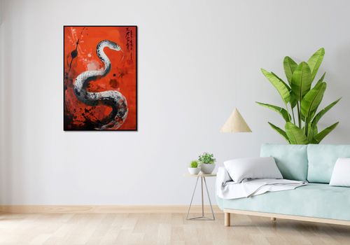 Plakat 70x100cm Smoczy Oddech Węża na Arena.pl