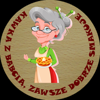 podkładka drewniana dla babci  9 cm.