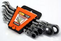 KLUCZE PŁASKO-OCZKOWE Z GRZECHOTKĄ M8-M19 RICHMANN C7400