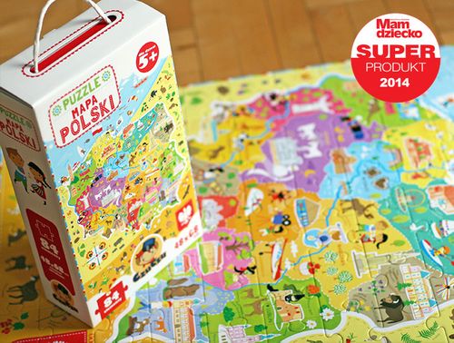 CzuCzu - Puzzle mapa Polski 33617 na Arena.pl