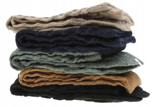 5x NATURALNE WEŁNIANE skarpetki damskie CIEPŁE SKARPETY JAKOŚĆ na Arena.pl