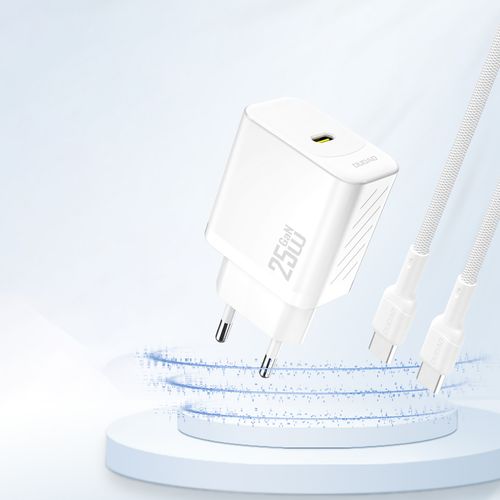 ładowarka sieciowa 25w gan usb-c - biała na Arena.pl