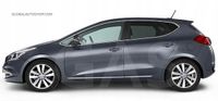 KIA FORTE 5-Door - Listwy CHROM na drzwi boczne dekoracyjne chromowane