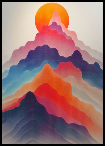 Plakat 50x70cm Gama Gór na Arena.pl