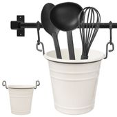 Pojemnik Zawieszany na Reling Koszyk Wiszący Kuchenny Przybory Akcesoria