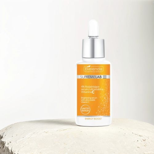 BIELENDA SERUM DO TWARZY SUPREMELAB 4% ROZJAŚNIAJĄCE Z WITAMINĄ C 30ML na Arena.pl