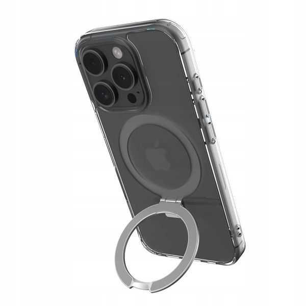 Spacecase Ring Pro Mag Iphone 16 Pro Clear zdjęcie 12