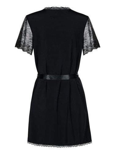 Elegancki szlafrok i stringi - Obsessive Miamor L/XL na Arena.pl