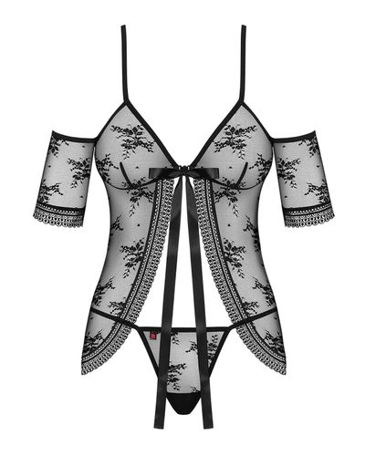 Jennifairy babydoll kolor: czarny Obsessive S/M na Arena.pl