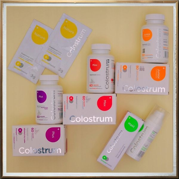 Colostrum dla dzieci junior probiotyk witaminy C cynk odporność kości zdjęcie 7