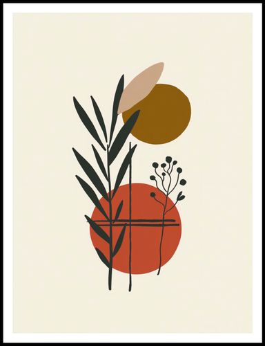 Plakat 75x100cm Kontrast w Botanice na Arena.pl