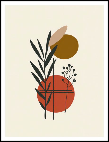 Plakat 75x100cm Kontrast w Botanice zdjęcie 3