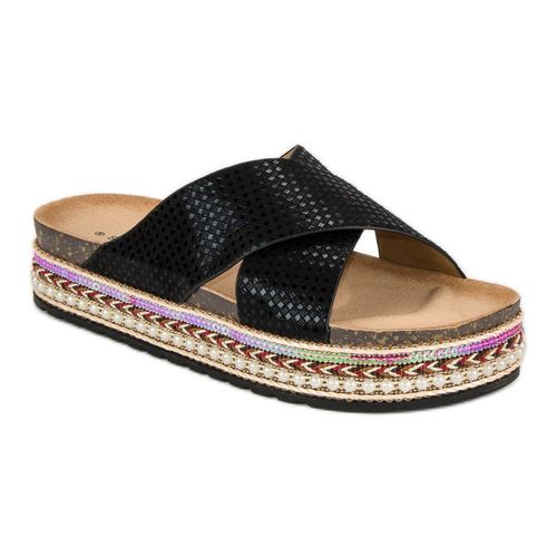 Klapki ethnic print r.40 na Arena.pl