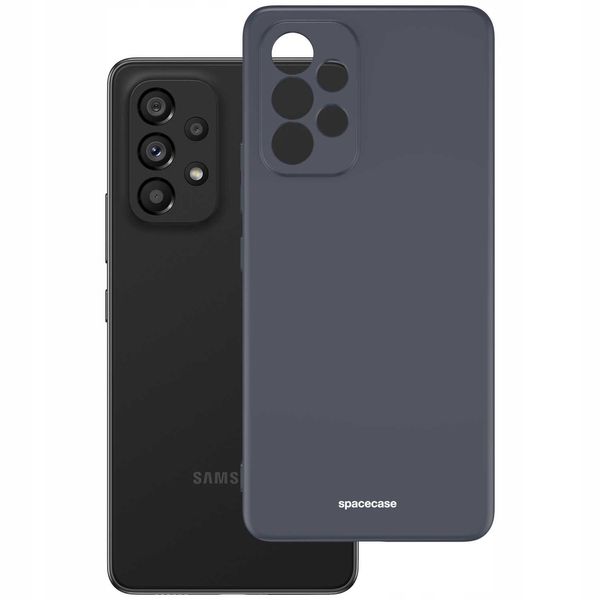 Spacecase Silicone Case Galaxy A53 5G Black zdjęcie 2