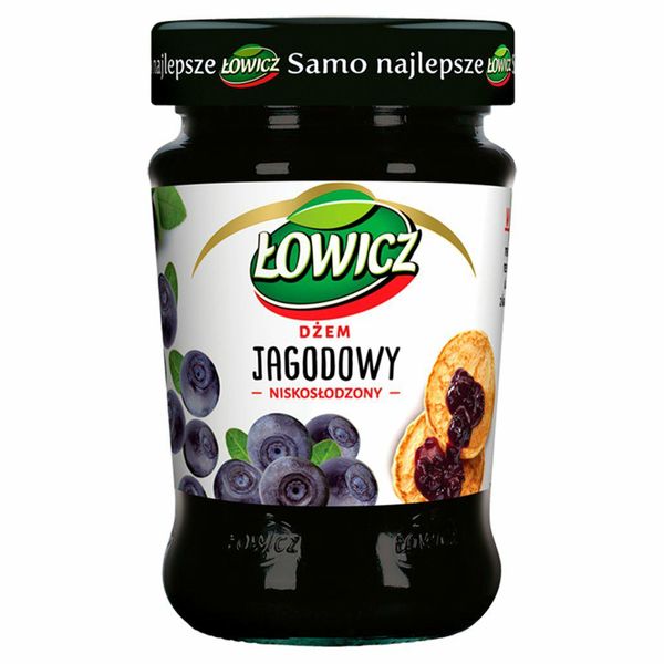 ŁOWICZ DŻEM JAGODOWY 280g zdjęcie 1