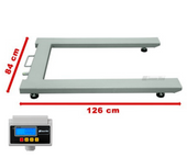 WAGA ELEKTRONICZNA PALETOWA 1,5t MAGAZYNOWA LCD