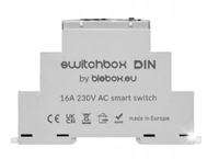 Włącznik 1-kanałowy switchBox DIN 230V WiFi BLEBOX przełącznik 2,4GHz WiFi