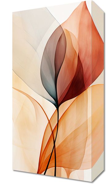 Obraz 20x40cm Eteryczne Liście zdjęcie 1