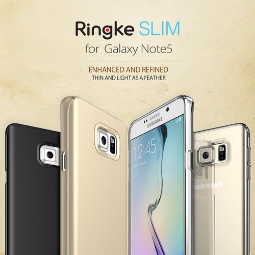 ETUI RINGKE SLIM SAMSUNG GALAXY NOTE 5 + FOLIA na Arena.pl
