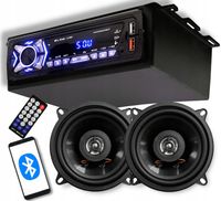 radio samochodowe BT USB AUX głośniki 13 ANTENA