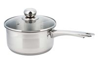 RONDELEK STALOWY Z POKRYWĄ 16cm KINGHOFF CHEF 1,5L