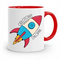 Kubek Czerwony Dla Chłopaka Odlotowy Chłopak Z Nadrukiem Ze Zdjęciem