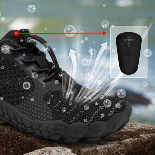 Buty do Wody Dziecięce na Plażę Jeżowce Czarne 29 EU Antypoślizgowe na Arena.pl