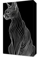 Obraz 30x50cm Minimalny Kontur