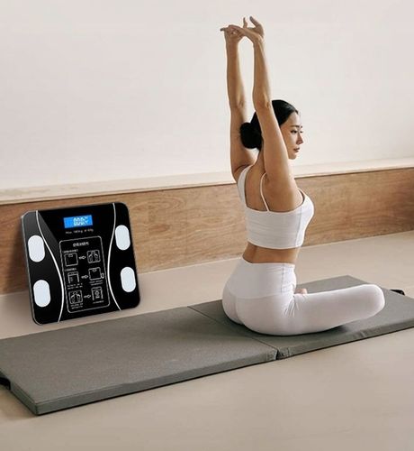 WAGA ŁAZIENKOWA ANALITYCZNA 180KG SMART 25w1 BLUETOOTH APLIKACJA + BATERIE na Arena.pl