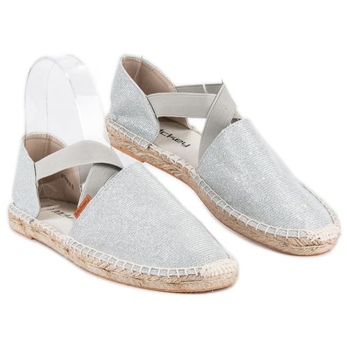 Srebrne espadryle r.36 na Arena.pl