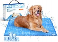 Mata Chłodząca dla Psa Kota Zwierząt Żelowa Składana Legowisko XXL 110x70cm