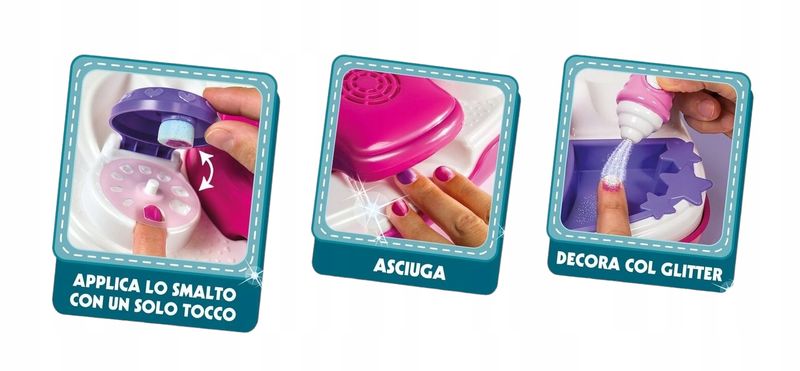 ZESTAW STUDIO PAZNOKCI DLA DZIEWCZYNKI CRAZY CHIC zdjęcie 7