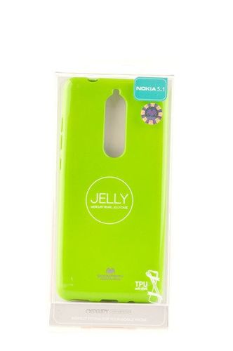 Etui Mercury Goospery Jelly Case do NOKIA 5.1 limonka na Arena.pl