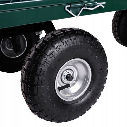 WÓZEK OGRODOWY TRANSPORTOWY DUŻY PRZYCZEPKA BOGIE-TRAX3 ROZKŁADANY DO na Arena.pl