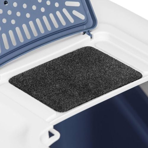 Kuweta duża dla kota z filtrem NETTA MAXI DARK niebieska XL 66x49x50 na Arena.pl