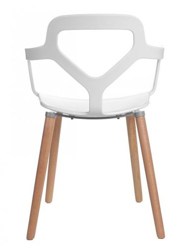 Krzesło Nox Wood białe na Arena.pl